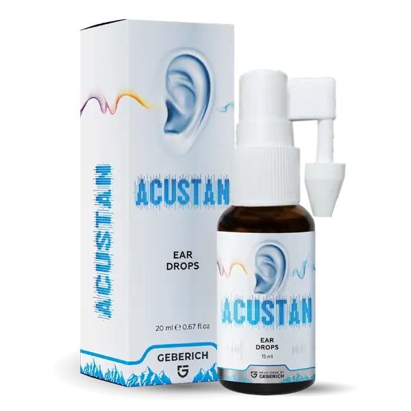 Acustan — Gotas de uso externo, 15 ml